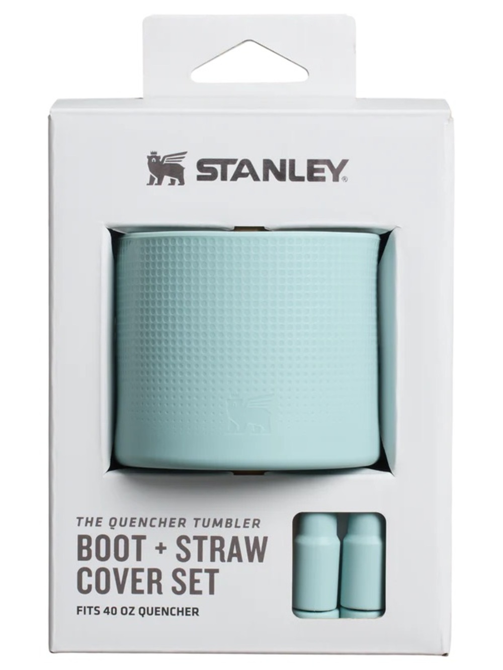 Stanley Quencher 40 oz Boot & Straw Cover Set – Silicone Tumbler Accessories